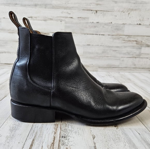 Freebird by Steven Other - Freebird Black Leather Palmer Mens Boots